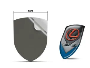 Lexus Emblemas Silicona Auto Duraderos Máximo Estilo Pro